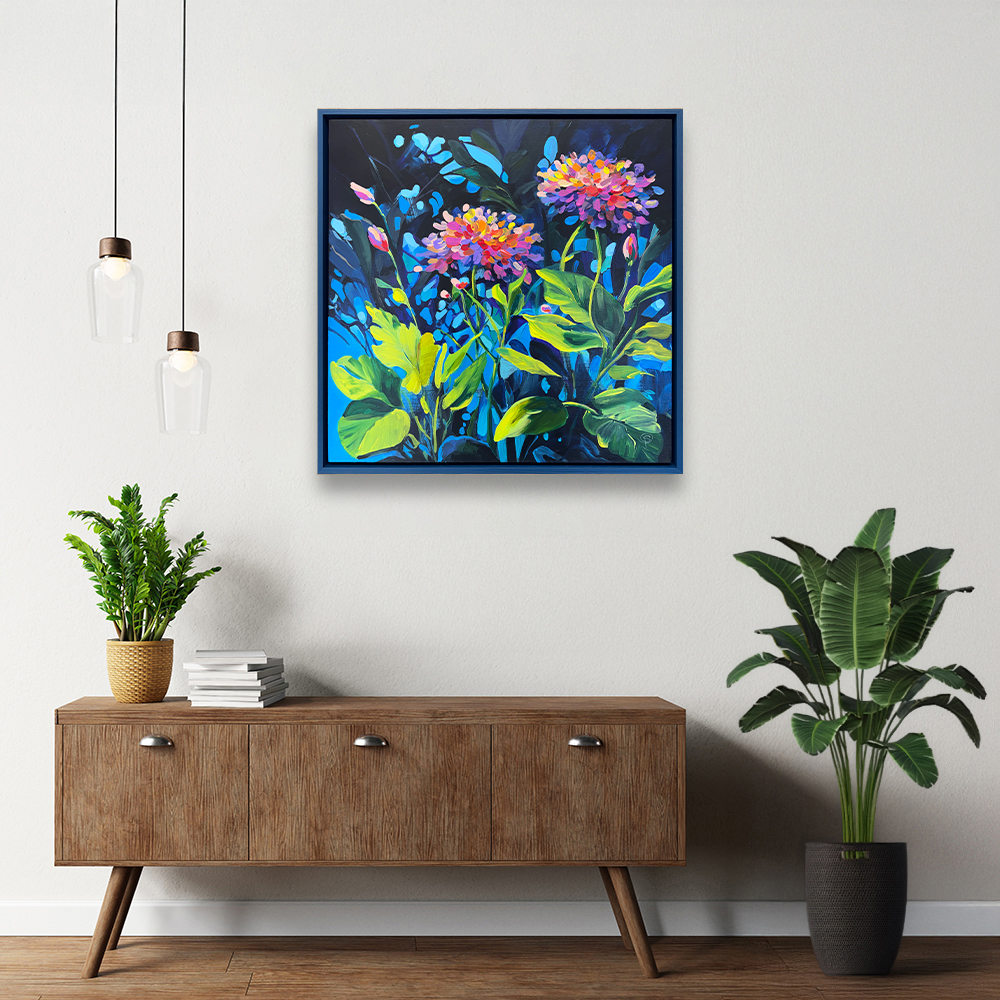 View of picture in situ